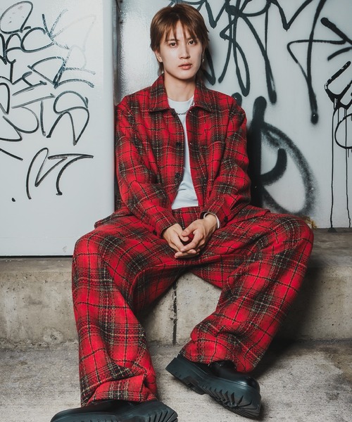 improves（インプローブス）の「ビッグシルエット チェック カバーオール（カバーオール・メンズ・A/B/C・MEDIUM/SMALL/LARGE）」の14枚目の写真