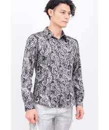 TORNADO MART（トルネードマート）の「ﾗｷﾞｯﾄﾞﾍﾟｲｽﾘｰﾌﾟﾘﾝﾄｼｬﾂ（シャツ/ブラウス）」