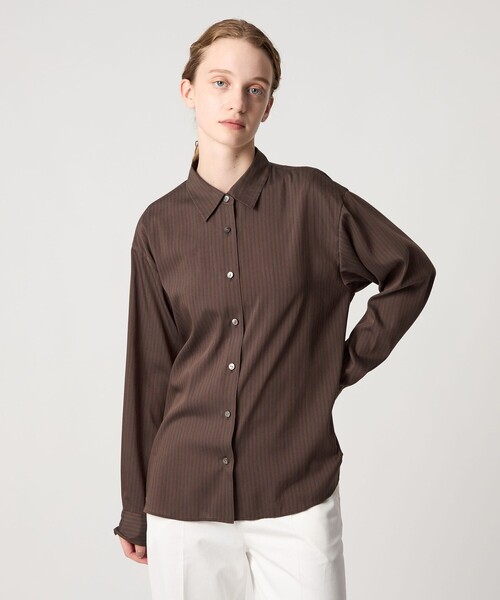 ＜Steven Alan＞ ストライプ レギュラーカラー シャツ -LOOSE 8100024Y0095_m1_a030.jpg