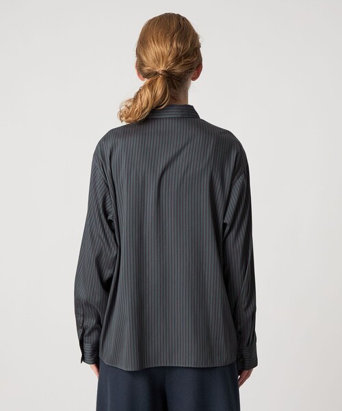 セール】＜Steven Alan＞ストライプ レギュラーカラー シャツ（シャツ