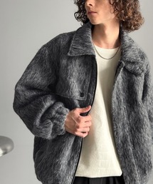 Classical Origin（クラシカルオリジン）の「シャギーファー素材2way襟デザインブルゾン／Shaggy Fur 2-Way Collar Design Blouson（ブルゾン）」