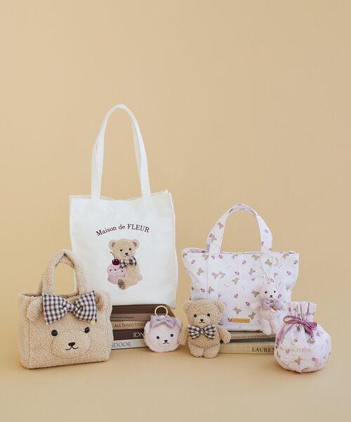 セール】リボンベアパスケース（パスケース）｜Maison de FLEUR