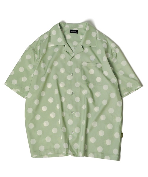 Subciety（サブサエティ）の「Dot shirt（シャツ/ブラウス・メンズ・ブラック/ピンク/グリーン・SMALL/MEDIUM/LARGE/X-LARGE）」の5枚目の写真