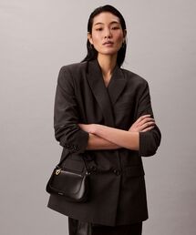 Calvin Klein | クロスボディバッグ - メタルリング ジップ クロスボディバッグ(ボディバッグ/ウエストポーチ)