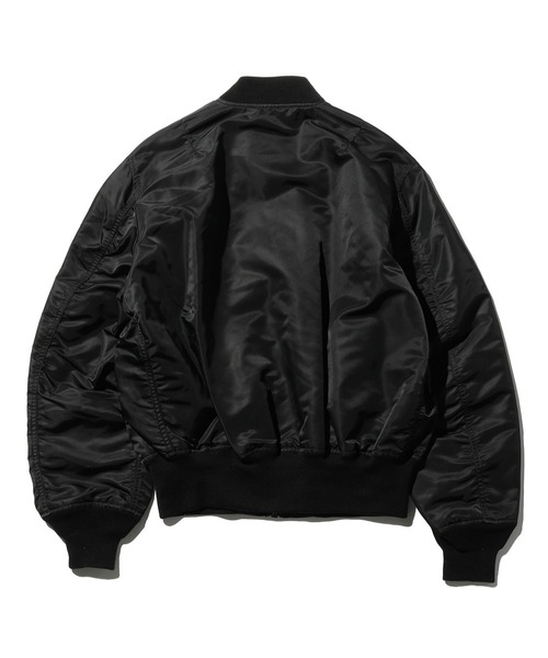 Valley Apparel(バレーアパレル)の「L-2B フライトナイロンジャケット/フライトジャケット(MA-1・メンズ・グレー系その他/ブラック・MEDIUM/LARGE/X-LARGE/SMALL)」の3枚目の写真