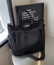 folka | 10D39-MZ 2wayトートバッグ 取り外し可能ショルダー ポケット付(トートバッグ)