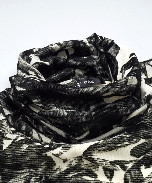 NO ID.（ノーアイディ）の「【NO ID.】Layered Turtleneck Big Pullover / レイヤード タートルネック ビッグ プルオーバー（ニット/セーター・メンズ・ブラック/グレー/ホワイト・ONE SIZE）」の16枚目の写真