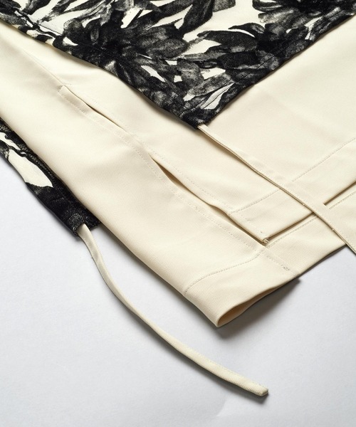 NO ID.（ノーアイディ）の「【NO ID.】Layered Turtleneck Big Pullover / レイヤード タートルネック ビッグ プルオーバー（ニット/セーター・メンズ・ブラック/グレー/ホワイト・ONE SIZE）」の19枚目の写真