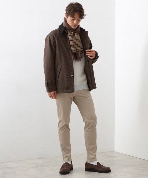 THE SHOP TK （ザ ショップ ティーケー ）の「ウールリバーシブルマフラー（マフラー・メンズ・モスグリーン/ダークグレー/ダークブラウン・00）」の8枚目の写真