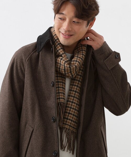 THE SHOP TK （ザ ショップ ティーケー ）の「ウールリバーシブルマフラー（マフラー・メンズ・モスグリーン/ダークグレー/ダークブラウン・00）」の9枚目の写真