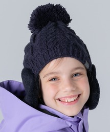 phenix | phenix(フェニックス)Low Gauge Earflap Watch Hat ローゲージ イヤーフラップ ニットハット ニットキャップ(保温性/吸汗速乾)(ニットキャップ/ビーニー)