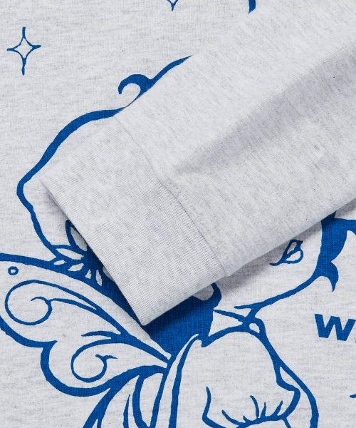WKNDRS(ウィーキャンドース)の「FAIRY LS T-SHIRT (L.GREY)(Tシャツ/カットソー・レディース・その他・MEDIUM/LARGE/X-LARGE)」の4枚目の写真