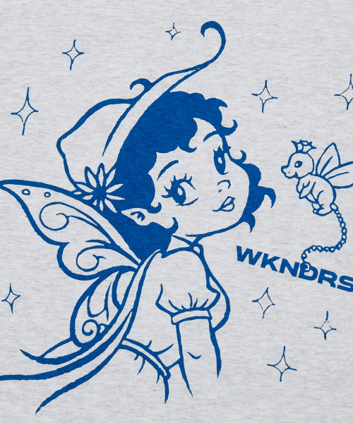 WKNDRS(ウィーキャンドース)の「FAIRY LS T-SHIRT (L.GREY)(Tシャツ/カットソー・レディース・その他・MEDIUM/LARGE/X-LARGE)」の6枚目の写真
