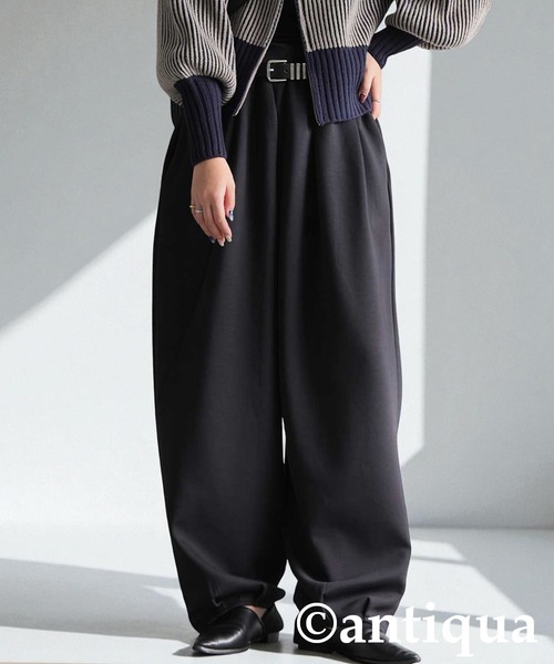 antiqua(アンティカ)の「スウェットパンツ(スウェットパンツ・レディース・グレー/ブラック・MEDIUM/LARGE)」の1枚目の写真