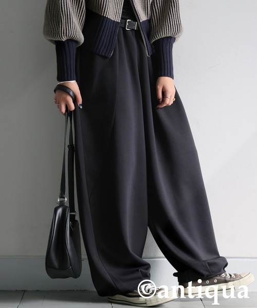 antiqua(アンティカ)の「スウェットパンツ(スウェットパンツ・レディース・グレー/ブラック・MEDIUM/LARGE)」の4枚目の写真