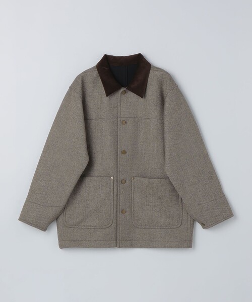 SHIPS（シップス）の「SHIPS: ウール ボンディング カバーオール（カバーオール・メンズ・ブラウン/ネイビー/グレー・MEDIUM/LARGE）」の21枚目の写真