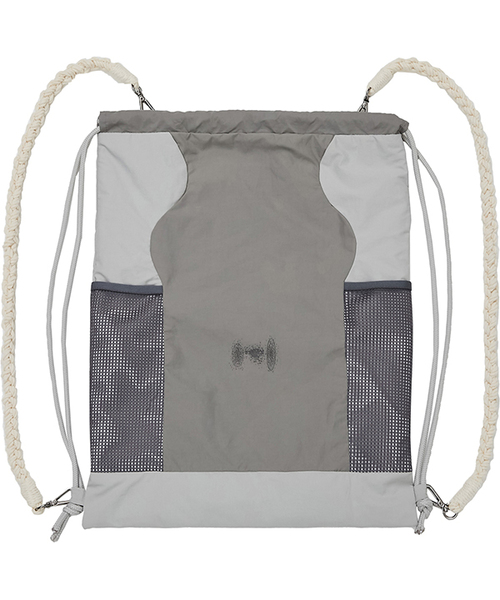 FLAREUP(フレアアップ)の「Wave Handmade Gym Sack - Gray (FL-724)(バックパック/リュック・レディース・グレー・FREE)」の1枚目の写真