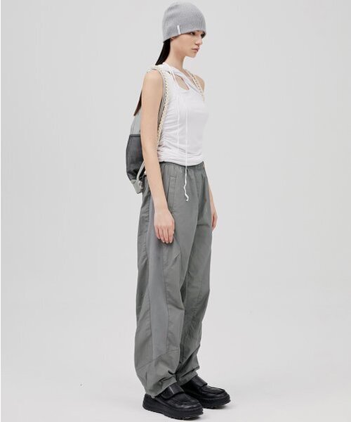 FLAREUP(フレアアップ)の「Wave Handmade Gym Sack - Gray (FL-724)(バックパック/リュック・レディース・グレー・FREE)」の21枚目の写真