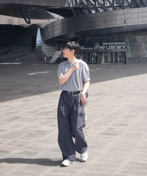 FLAREUP(フレアアップ)の「Wave Handmade Gym Sack - Gray (FL-724)(バックパック/リュック・レディース・グレー・FREE)」の4枚目の写真