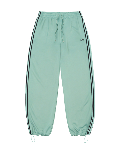 F.ILLUMINATE(フィルミネイト)の「シンボルサイドトラックパンツ-ミント(スウェットパンツ・レディース・その他・SMALL/MEDIUM/LARGE)」の1枚目の写真