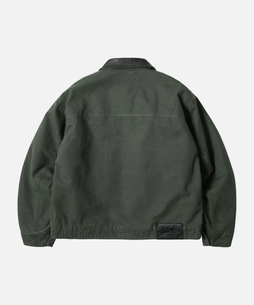 FRIZMWORKS(フリズムワークス)の「HEAVY CANVAS DESTROYED WORK JACKET _ OLIVE(デニムジャケット・メンズ・その他・LARGE/X-LARGE/SMALL/MEDIUM)」の3枚目の写真