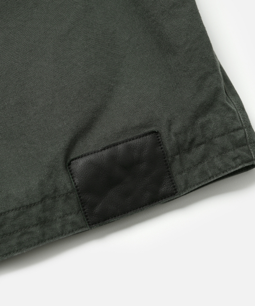 FRIZMWORKS(フリズムワークス)の「HEAVY CANVAS DESTROYED WORK JACKET _ OLIVE(デニムジャケット・メンズ・その他・LARGE/X-LARGE/SMALL/MEDIUM)」の8枚目の写真