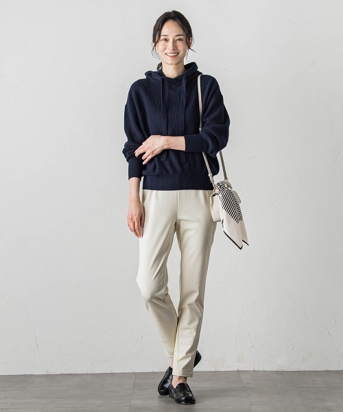 LAUTREAMONT（ロートレアモン）の「【WEB限定】裏起毛発熱レギンスパンツ≪ストレッチ/洗える≫（その他パンツ・レディース・カーキ/ブラック/オフホワイト・7号/9号/11号）」の13枚目の写真