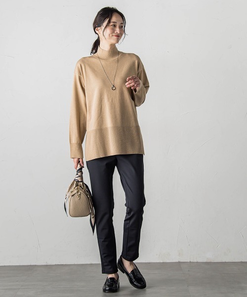 LAUTREAMONT（ロートレアモン）の「【WEB限定】裏起毛発熱レギンスパンツ≪ストレッチ/洗える≫（その他パンツ・レディース・カーキ/ブラック/オフホワイト・7号/9号/11号）」の18枚目の写真