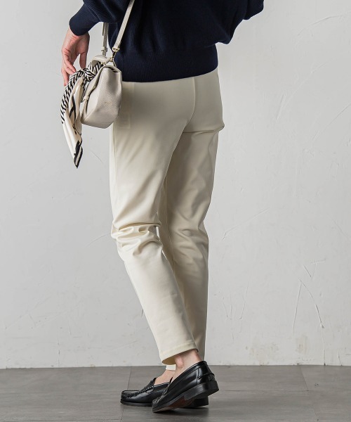 LAUTREAMONT（ロートレアモン）の「【WEB限定】裏起毛発熱レギンスパンツ≪ストレッチ/洗える≫（その他パンツ・レディース・カーキ/ブラック/オフホワイト・7号/9号/11号）」の12枚目の写真