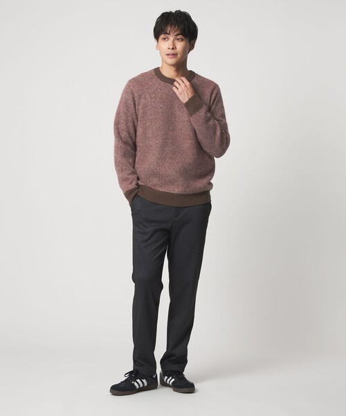 A DAY IN THE LIFE UNITED ARROWS(アデイインザライフユナイテッドアローズ)の「ミドルゲージ モヘヤライク ジャガード ニット<A DAY IN THE LIFE>(ニット/セーター・メンズ・ロイヤルブルー/ダークグレー/ワイン・M/L)」の6枚目の写真