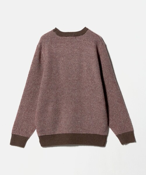 A DAY IN THE LIFE UNITED ARROWS(アデイインザライフユナイテッドアローズ)の「ミドルゲージ モヘヤライク ジャガード ニット<A DAY IN THE LIFE>(ニット/セーター・メンズ・ロイヤルブルー/ダークグレー/ワイン・M/L)」の18枚目の写真