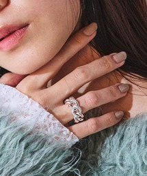 JEANASIS | 【シルバー925プレーティング】チェーンリング/632537(リング)