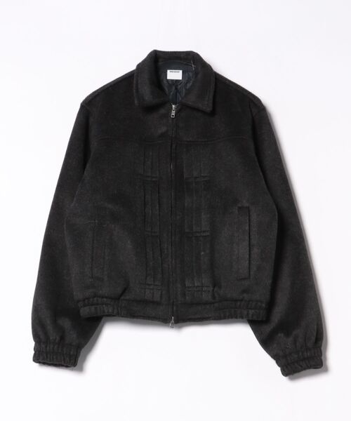 3color / 3size 】SHAGGY WOOL BLEND SWITCH SHORT BLOUSON（ブルゾン