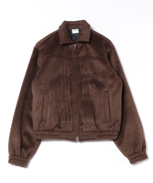 3color / 3size 】SHAGGY WOOL BLEND SWITCH SHORT BLOUSON（ブルゾン