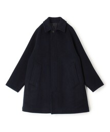 TOMORROWLAND （トゥモローランド）の「SUPER120’Sウール ショートベロア バルカラーコート（ステンカラーコート）」