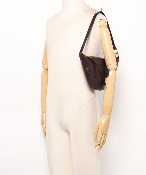 ALLSAINTS(オールセインツ)の「LUNA MICRO LEATHER BAG | LUNA マイクロ レザー バッグ(ショルダーバッグ・レディース・レッド系その他・ONE SIZE)」の13枚目の写真