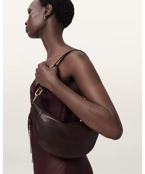 ALLSAINTS(オールセインツ)の「LUNA MICRO LEATHER BAG | LUNA マイクロ レザー バッグ(ショルダーバッグ・レディース・レッド系その他・ONE SIZE)」の2枚目の写真