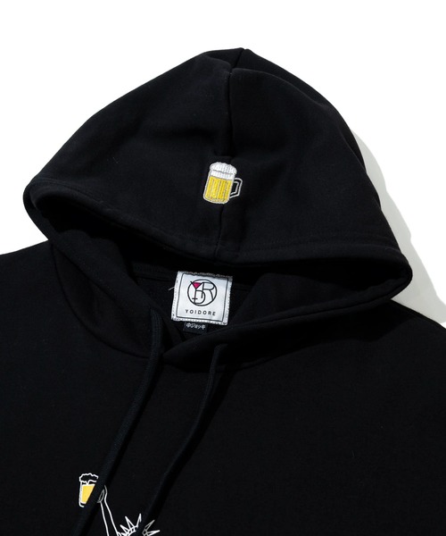 go slow caravan(ゴースローキャラバン)の「YOIDORE/酔いどれ CITY パーカー(パーカー・メンズ・ブラック/ライトグレー・MEDIUM/LARGE/X-LARGE)」の4枚目の写真