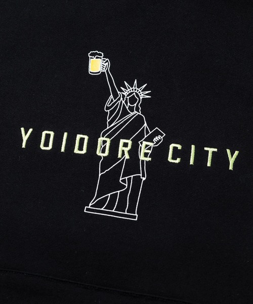 go slow caravan(ゴースローキャラバン)の「YOIDORE/酔いどれ CITY パーカー(パーカー・メンズ・ブラック/ライトグレー・MEDIUM/LARGE/X-LARGE)」の6枚目の写真