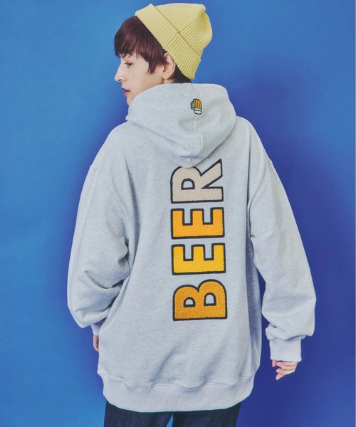 go slow caravan(ゴースローキャラバン)の「YOIDORE/酔いどれ CITY パーカー(パーカー・メンズ・ブラック/ライトグレー・MEDIUM/LARGE/X-LARGE)」の13枚目の写真