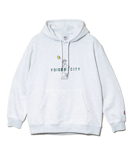 go slow caravan(ゴースローキャラバン)の「YOIDORE/酔いどれ CITY パーカー(パーカー・メンズ・ブラック/ライトグレー・MEDIUM/LARGE/X-LARGE)」の14枚目の写真