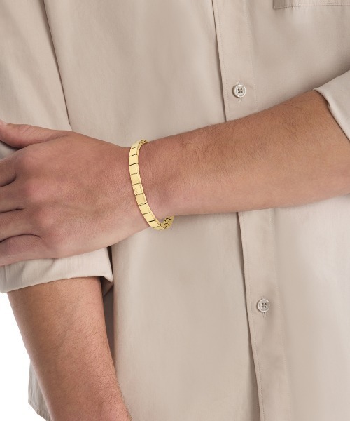 Calvin Klein（カルバン・クライン）の「【CalvinKlein】 カルバンクライン CK MINIMALISTIC ブレスレット（ブレスレット・メンズ・ゴールド・FREE）」の4枚目の写真