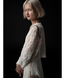 起毛レースニットプルオーバー（セットアップ可）《2025winter catalog item》