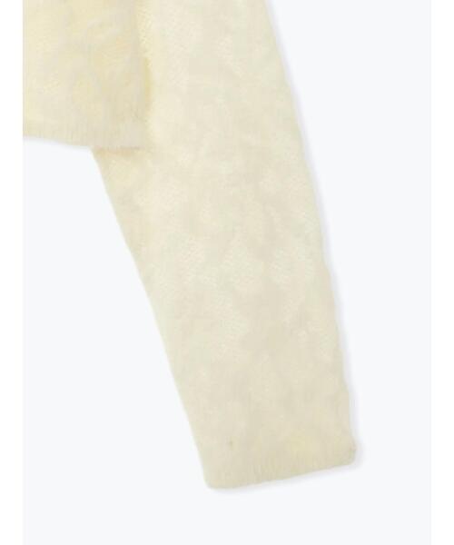 Te chichi（テチチ）の「起毛レースニットプルオーバー（セットアップ可）《2025winter catalog item》（ニット/セーター・レディース・チャコールグレー/オフホワイト・F）」の15枚目の写真