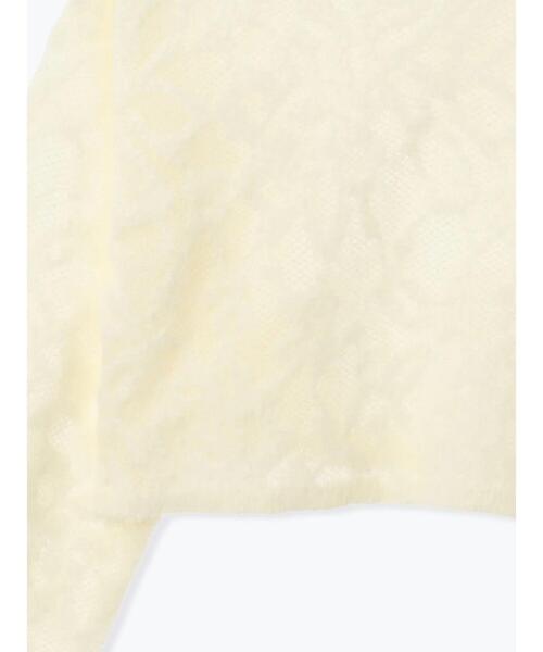 Te chichi（テチチ）の「起毛レースニットプルオーバー（セットアップ可）《2025winter catalog item》（ニット/セーター・レディース・チャコールグレー/オフホワイト・F）」の16枚目の写真