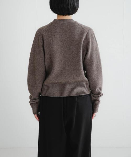 セール】カシミヤ強縮Vネックカーディガン（カーディガン/ボレロ