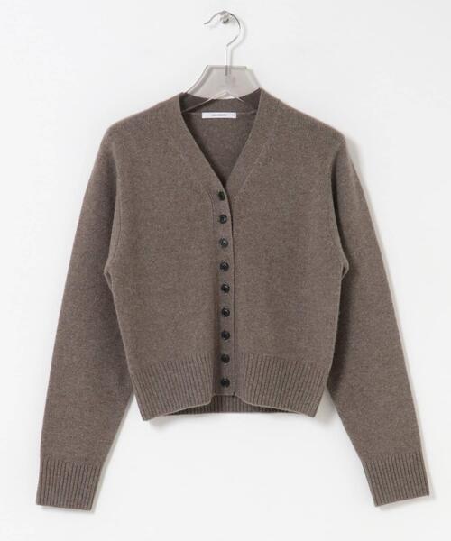 URBAN RESEARCH（アーバンリサーチ）の「カシミヤ強縮Vネックカーディガン（カーディガン/ボレロ・レディース・ブラウン系その他/カーキ・FREE）」の13枚目の写真