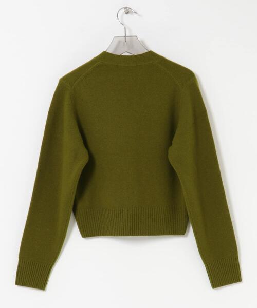 セール】カシミヤ強縮Vネックカーディガン（カーディガン/ボレロ