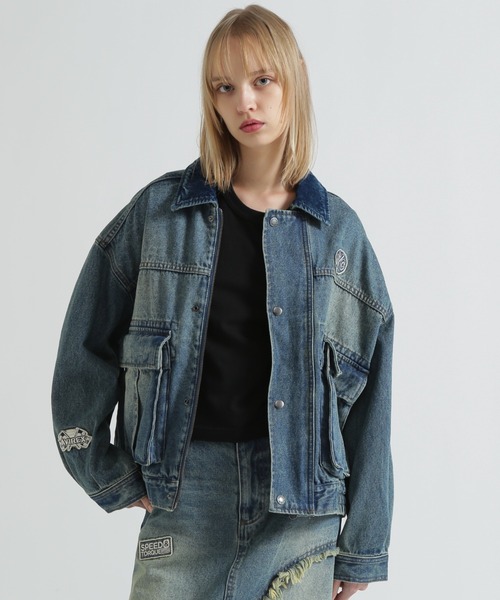 OVERSIZED WAPPEN DENIM JACKET（デニムジャケット）｜AVIREX