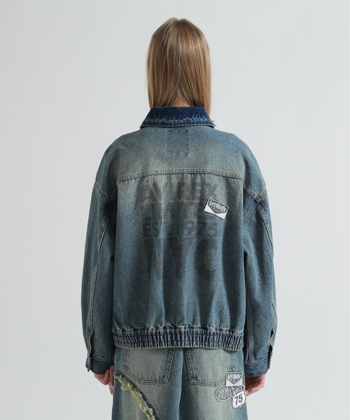 OVERSIZED WAPPEN DENIM JACKET（デニムジャケット）｜AVIREX